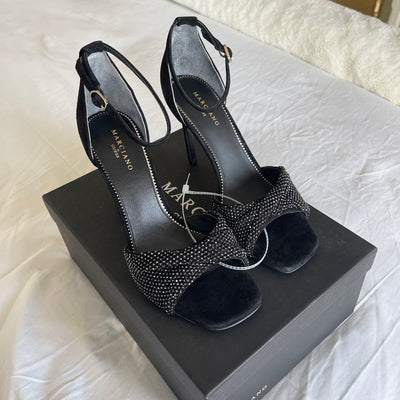 Marciano Guess Balie Black 001 Rhinestone Heels